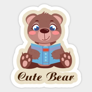 Cute Bear Sticker